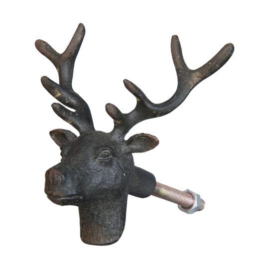 Keper Novelty Deer Head Knob