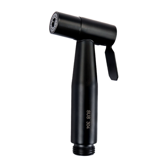 Sunflowergb - Stainless Steel Handheld Spray Gun, Pressure Water Gun, Black