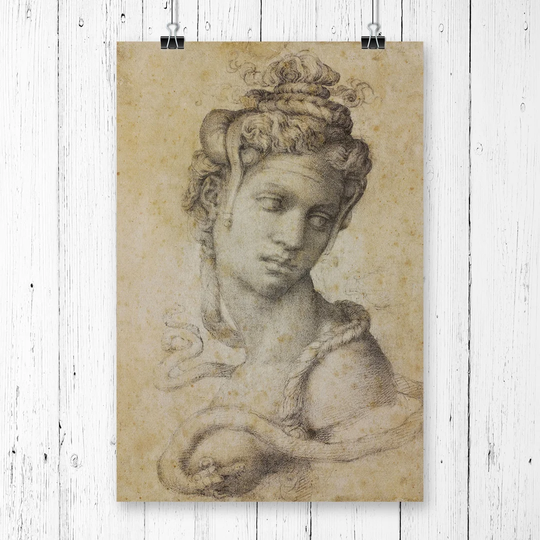 'Cleopatra' by Michelangelo Graphic art