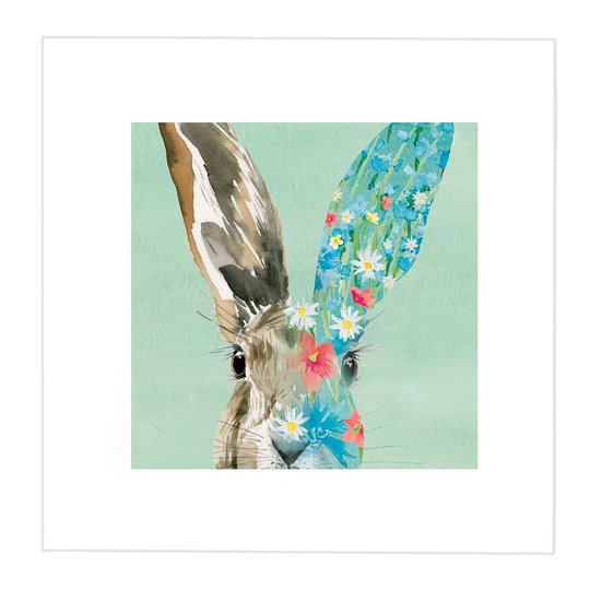 Hare by Louise Nisbet - Unframed Art Prints on Paper