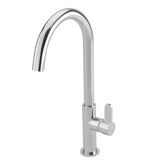 Emilia Mono Single Handle Deck Mounted Sink Mixer