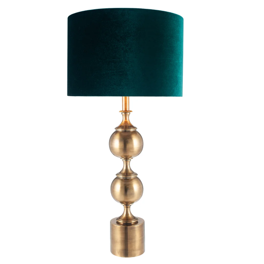 Aimon 40cm Velvet Drum Lamp Shade