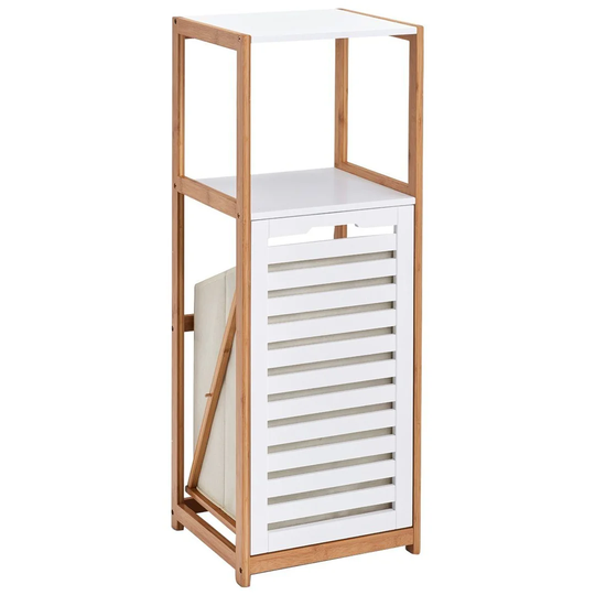 Dharmveer 36Cm W x 98Cm H x 33Cm D Free-Standing Bathroom Shelf