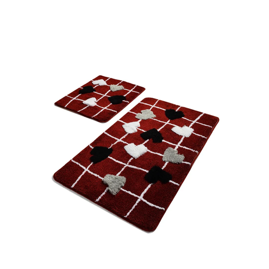 Emanuela 2 Piece set Rechtangle Bath Mat