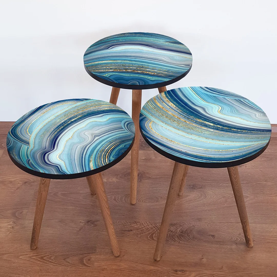 Gaye 3 Piece Nest of Tables