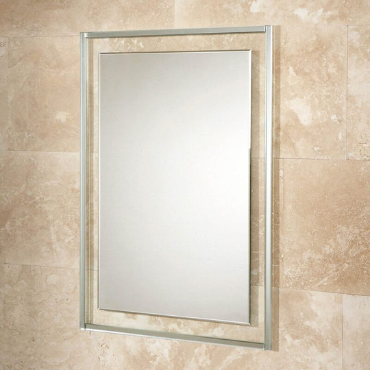 HIB - Georgia 60 Designer Bathroom Mirror 800mm h x 600mm w