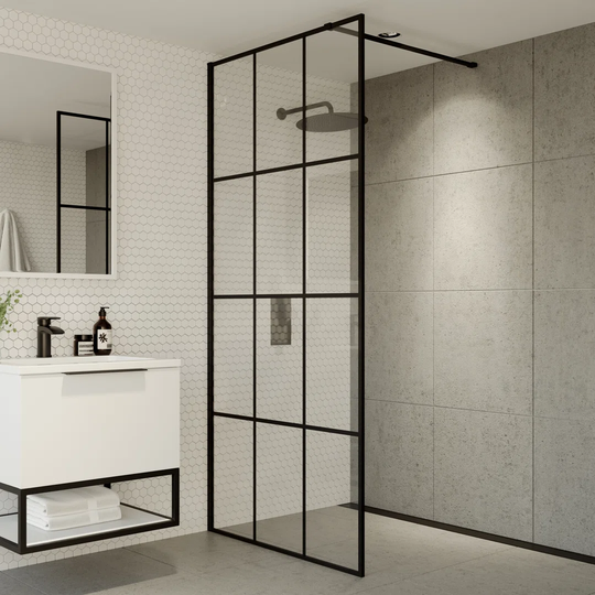 A8 Pattern Wet Room Panel