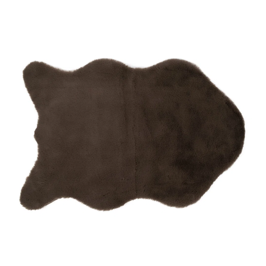 Gamma No Pattern And Not Solid Colour Tufted Taupe Area Rug