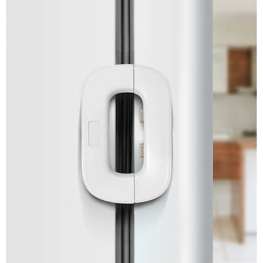 Child Safety Lock, Fridge Door Lock, Baby And Child Lock Freezer Lock For Kitchen Cabinets, Drawers, Fridge