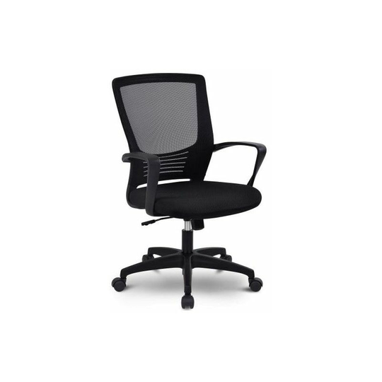 Swivel Caster Tilt Breathable Mesh Adjustable Height RedOffice Chair with Mesh Backrest Seat Computer Armchair Load 125kg