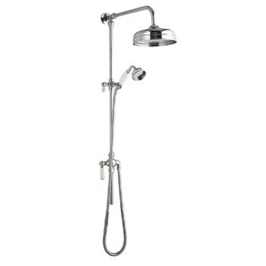Grand Rigid Riser Mixer Shower with Dual Shower Head