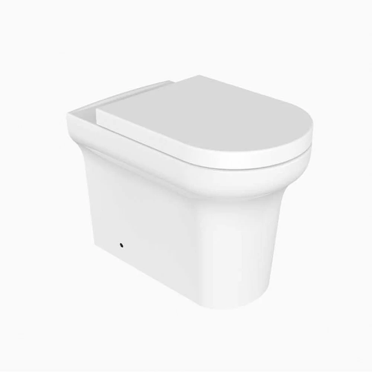 Mcneel Back to Wall Toilet with Soft Close Seat