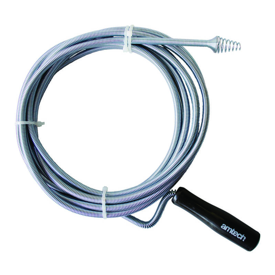 S1895 Flexible Drain Auger & Waste Pipe Unblocker - Amtech