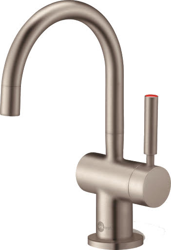 InSinkErator H3300 Boiling Water Tap - Curved Brushed