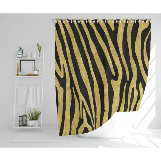 Sioar Polyester Shower Curtain Set