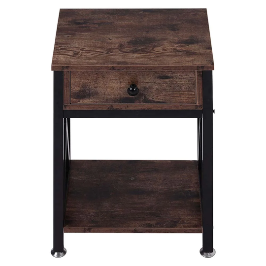 Eduardo Side Table with Storage