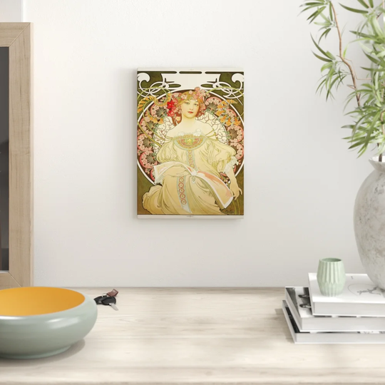 'Champagne' by Alphonse Mucha Graphic art