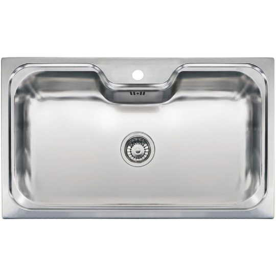 Jumbo Stainless Steel 1 Bowl Inset Kitchen Sink - Reginox