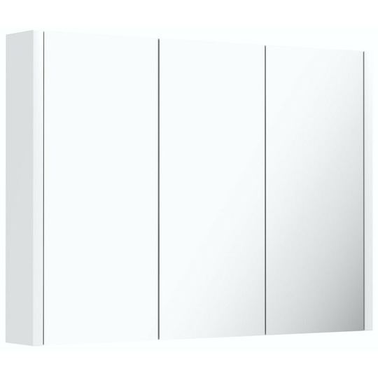 Orchard Derwent white mirror cabinet 650 x 900mm - White