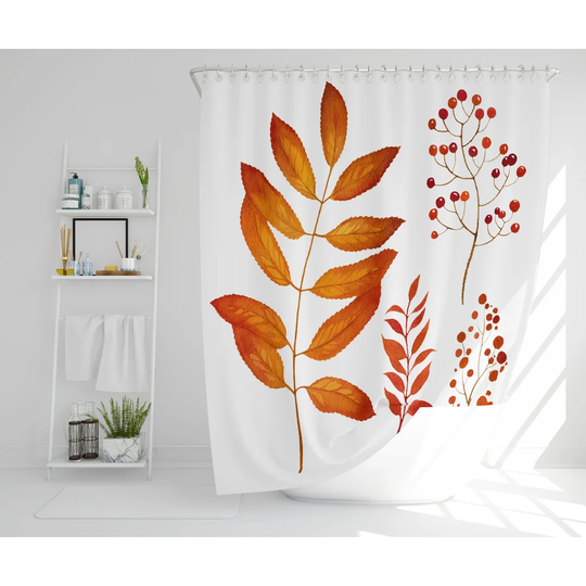 Gatling Polyester Shower Curtain