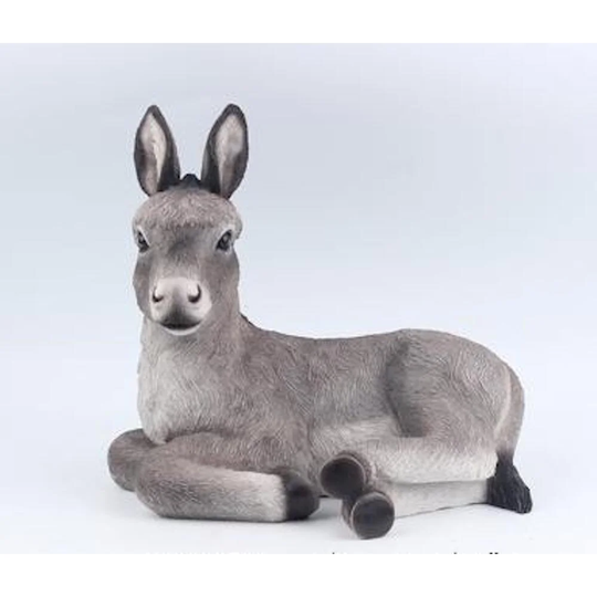 Pontius Lying Donkey Garden Statue