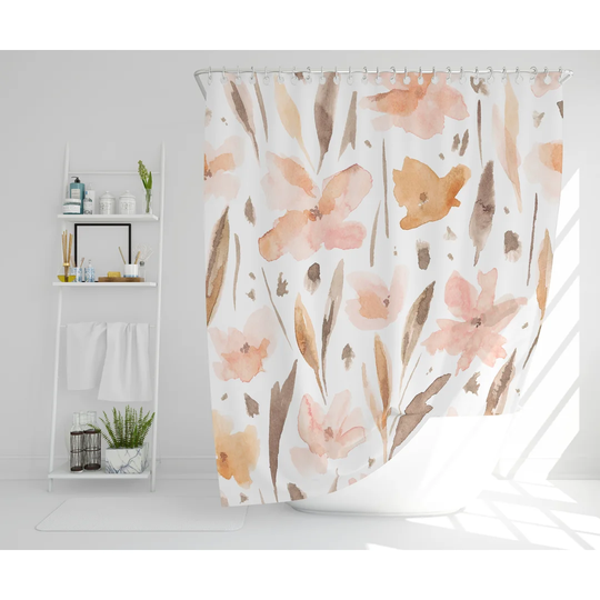 Jammie Polyester Shower Curtain