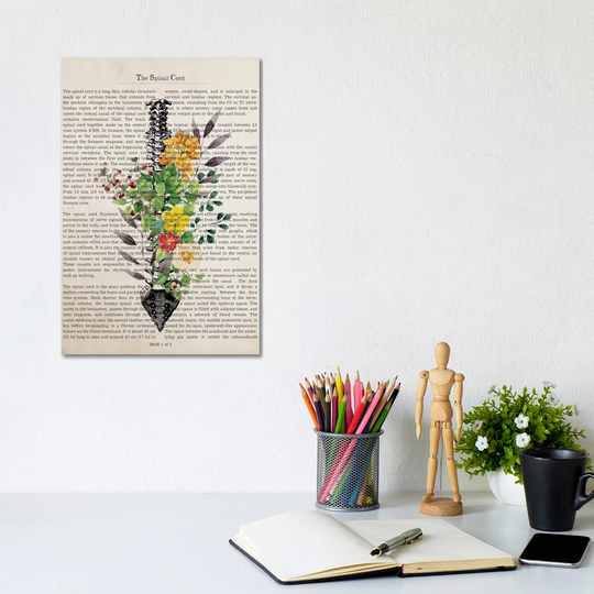 The Spinal Cord by Aged Pixel - Wrapped Canvas Graphic Art