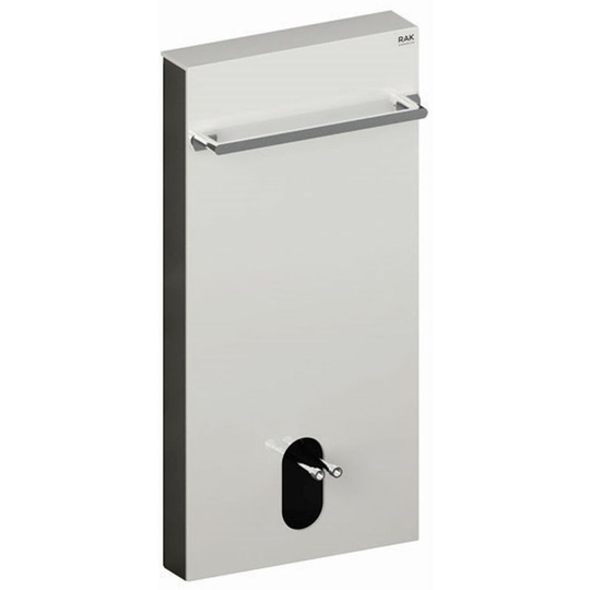 Rak Obelisk White Cistern Cabinet for Back to Wall Bidet - FS12RAKCAB01 - Alpine White
