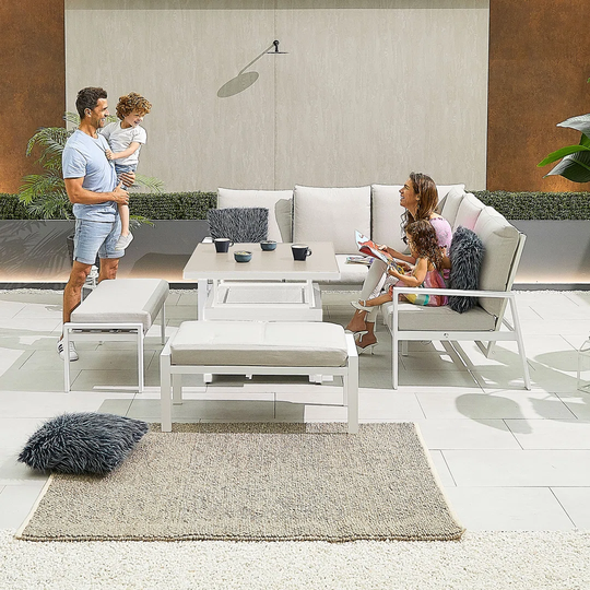 Ilga 7 Seater Corner Sofa Set