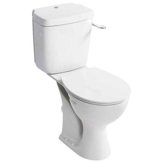 Armitage Shanks - Sandringham 21 Comfort Height Close Coupled Toilet with Single Flush Cistern - Standard Seat