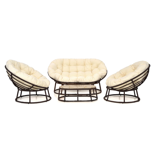 Ehrenberg 4 - Person Seating Group with Cushions