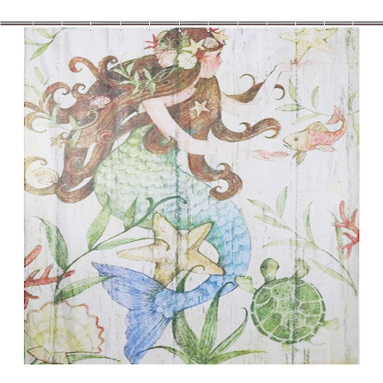 Home Bathroom Decor Set 1 pc Shower curtain