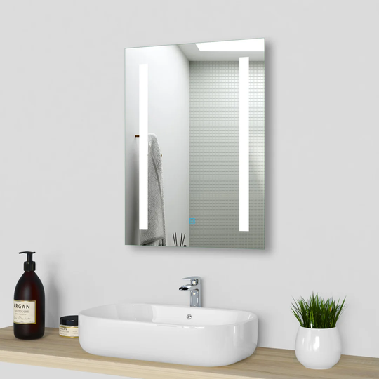 Marek Lighted Wall Mounted Bathroom Mirror