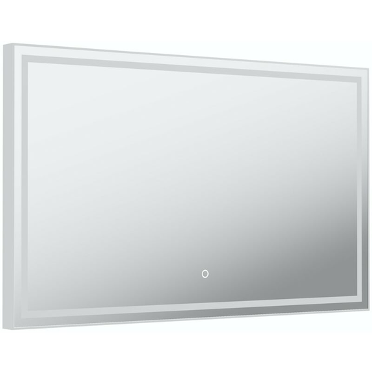 Roche led illuminated mirror 600 x 980mm - Silver - Mode