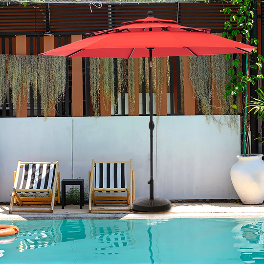 Leigh 3m Traditional Parasol