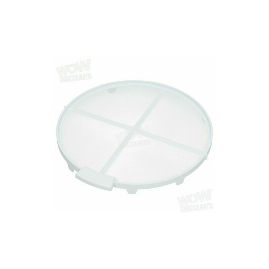Genuine Hotpoint Tumble Dryer Round Lint Screen Fluff Filter - White