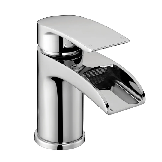 Garnell Waterfall Mono Basin Mixer with Waste
