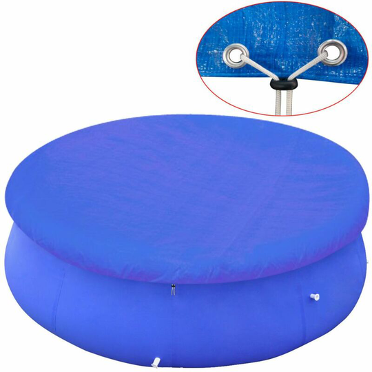 Pool Cover pe Round 300 cm 90 g/sqm VDTD32075 - Topdeal