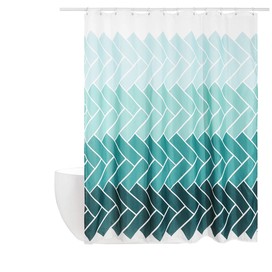 Ealing 13 Piece Polyester Shower Curtain Set