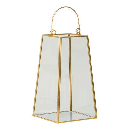Kea Open Lantern - Lantern In Copper With Handle