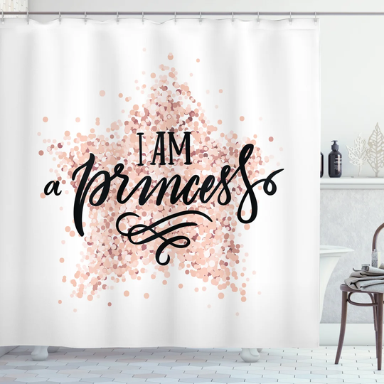 Biyanka 13 Piece Polyester Shower Curtain Set