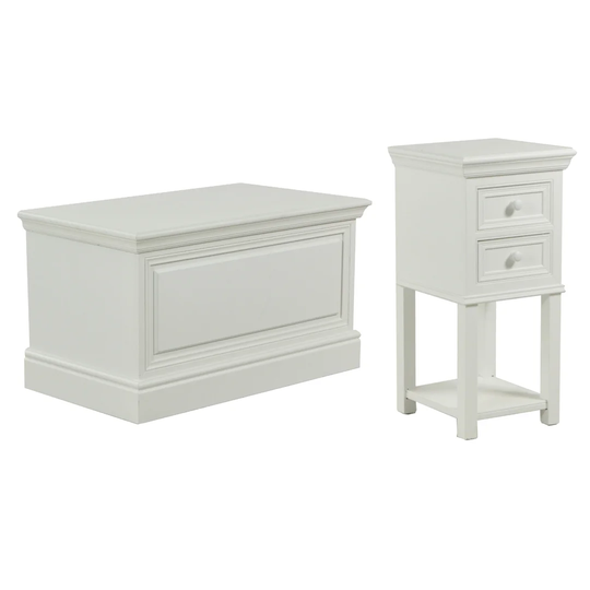 Stringer 2 Drawer Bedside Table