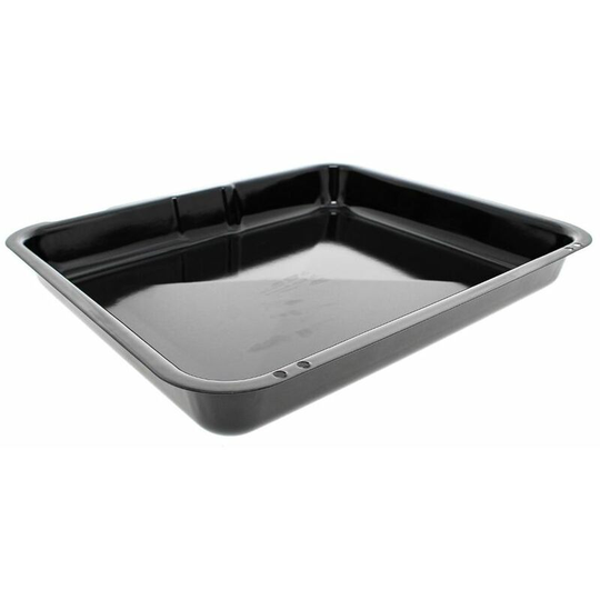 Indesit - Enamelled Grill Pan Black for /Hotpoint/Jackson Cookers and Ovens