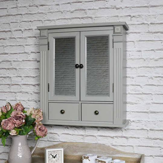 Easter 53.5cm x 58.5cm Surface Mount Mirror Cabinet