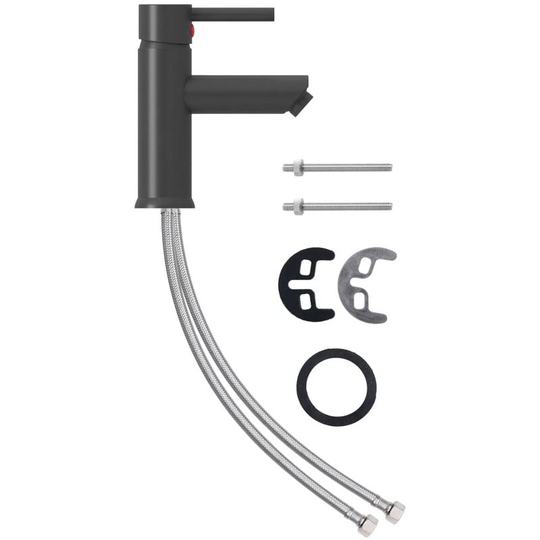 Vidaxl - Bathroom Basin Faucet Grey 130x176 mm Grey