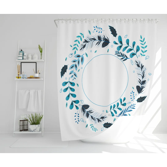 Wychwood Polyester Shower Curtain