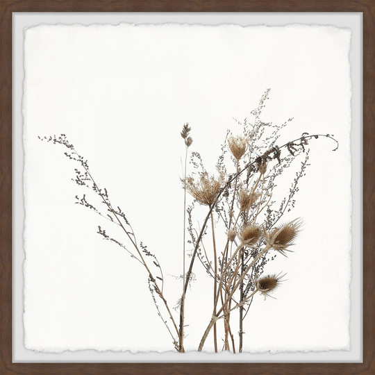 'Rustic Flowers II' Framed Painting Print