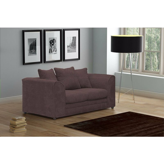Darcey 2 Seater Sofa - Chocolate