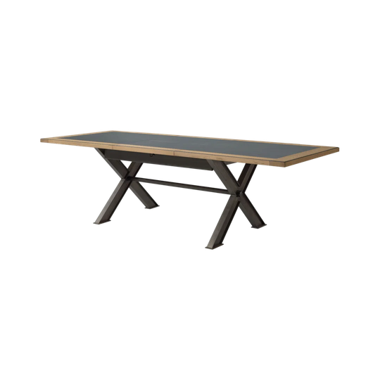 Scrivner Extendable Trestle Dining Table