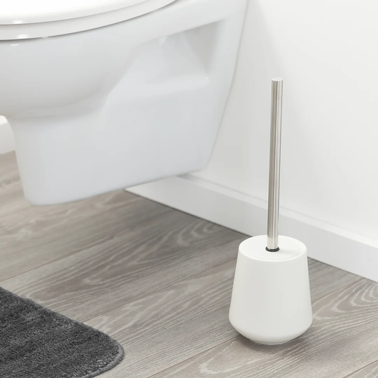 Conical Free-Standing Toilet Brush and Holder